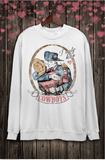 I ONLY KISS COWBOYS MINERAL WASH SWEATSHIRT