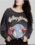 ROLLING STONES VOODOO LOUNGE TOUR MINERAL WASH SWEATSHIRT 1994