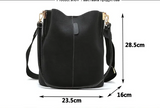 Suede Bucket Bag (Color Options) (Vegan)