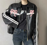 PINK Bow Lovin' Bomber Jacket