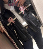 PINK Bow Lovin' Bomber Jacket