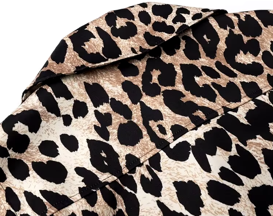 LEOPARD BOMBER JACKET