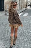 LEOPARD BOMBER JACKET
