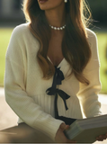 DOUBLE BOW CARDI