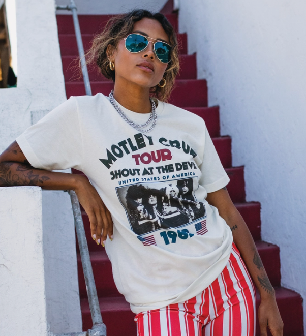 MOTLETY CREW GRAPHIC TEE