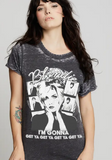 BLONDIE GONNA GET YA BURNOUT TSHIRT