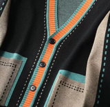 Color Block Cardi (Black or Charcoal)