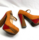 RETRO CANDIES SUEDE PLATFORM Tri Color 2008