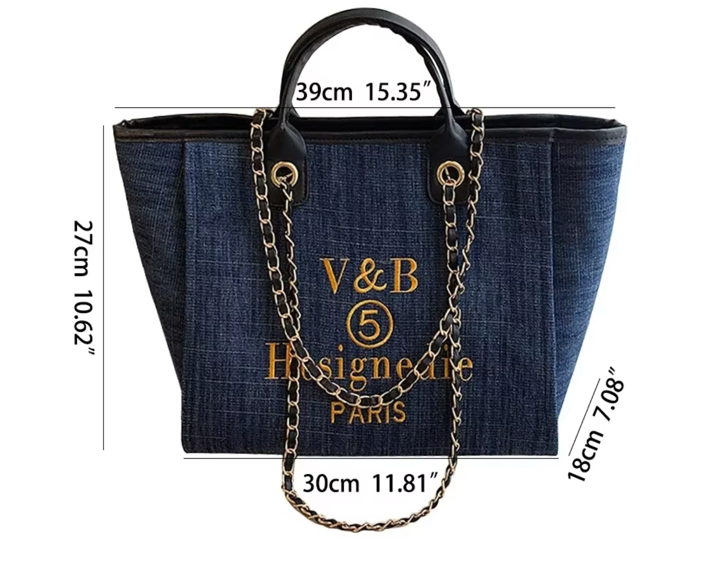V&B5 HESIGNEDIE PARIS HANDBAG