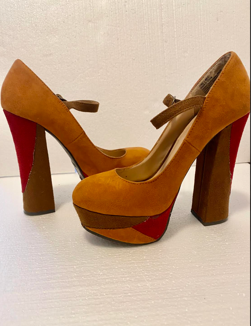 RETRO CANDIES SUEDE PLATFORM Tri Color 2008