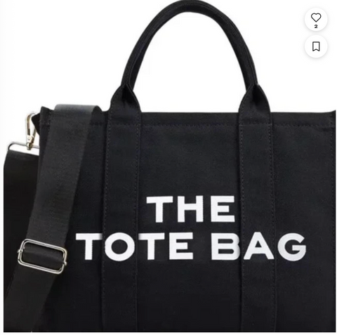 THE MINI BLACK TOTE BAG