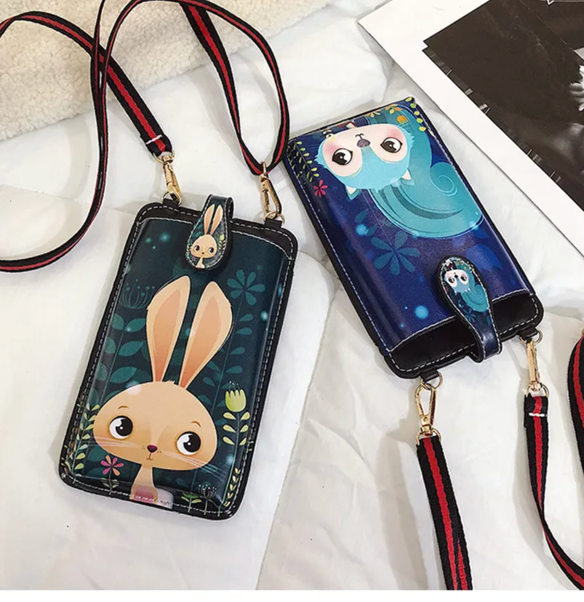 MINI Rabbit or Squirrel Cell Phone Crossbody