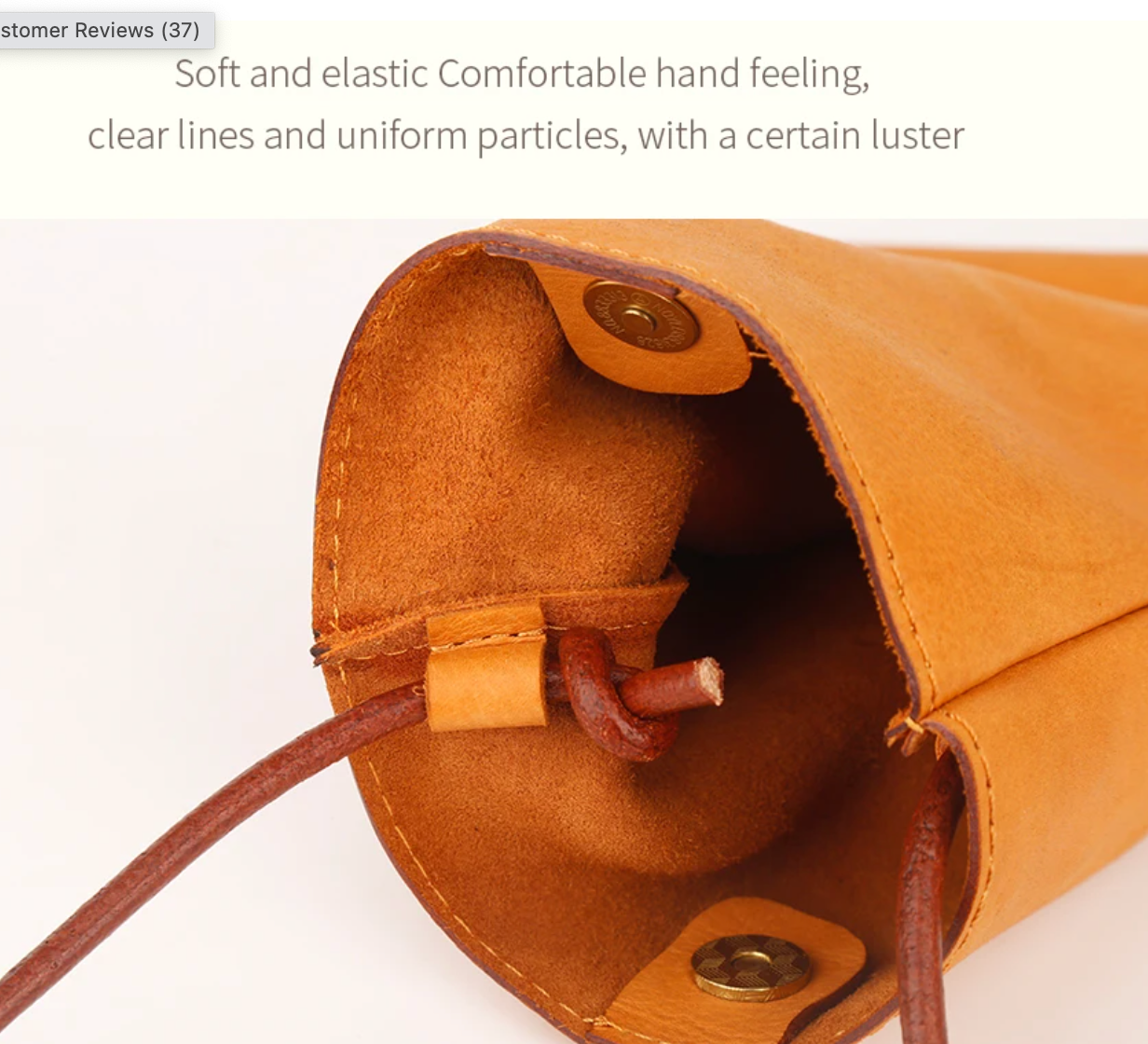 Genuine Leather Mobile Phone Crossbody ( Color Options)