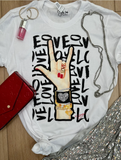 LOVE LOVE TSHIRT BY JODI B