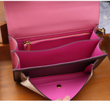 Leather Mini Clutch Monogrammed Crossbody