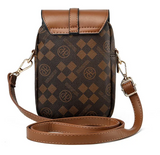 Leather Double Zip Crossbody