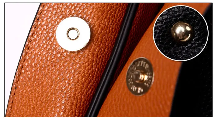 Leather Burgandy Wine Leather Tote 2 pieces