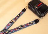 Black Queen Bee Mini Crossbody with Guitar Strap
