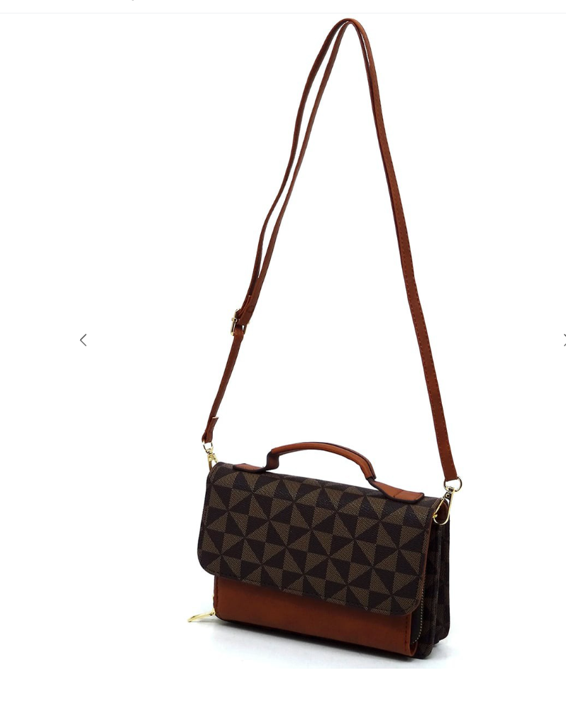 Monogrammed Mini Bag Vegan Leather (COLOR OPTIONS)