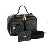 Mini Monogrammed Crossbody Bag (COLOR OPTIONS)