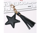 HEART and TASSEL PURSE CHARM Key Chain (COLOR OPTIONS)