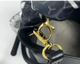 MINI BUCKET TOTE with Scarf and Purse Charm (COLOR OPTIONS)