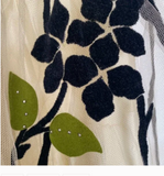 1950's Netted FLORAL Embroidered Skirt