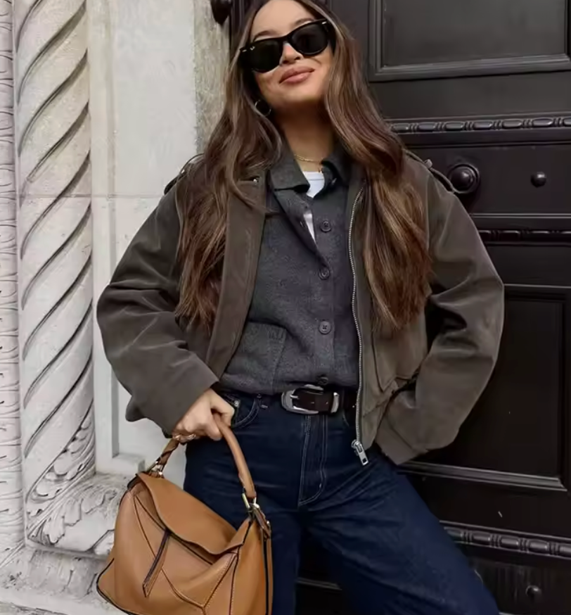 Super Cool Elevated Bomber Jacket (Color Options)