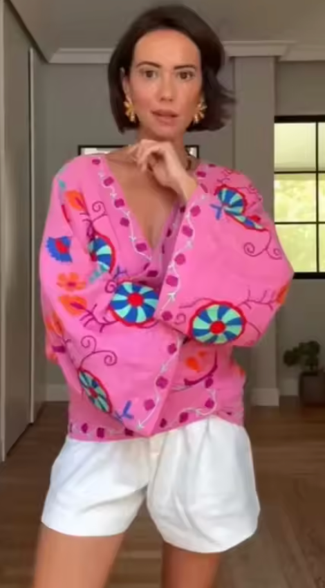 Fabulous Embroidered Beach Party Jacket