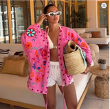 Fabulous Embroidered Beach Party Jacket