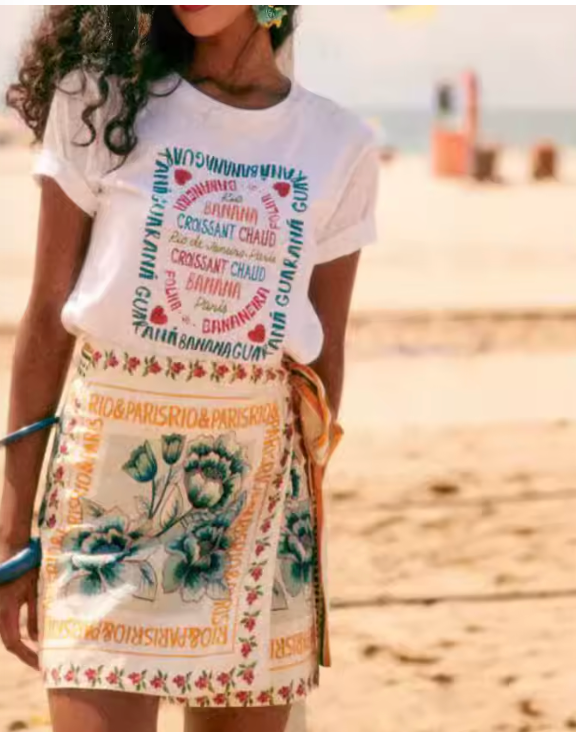 BEACH CAFE BRUNCH GRAPHIC TSHIRT