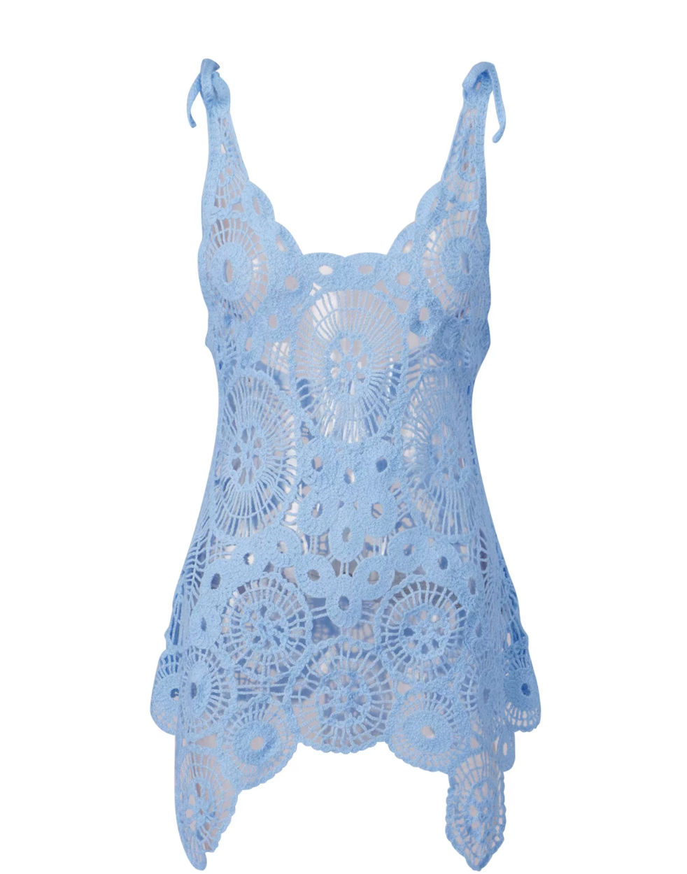 ROBIN EGG BLUE BOHO CROCHET KNIT BEACH COVER UP  DROPS APRIL 15TH