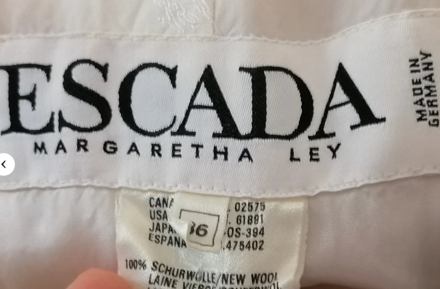 Vintage and Rare ESCADA Sailor BLAZER 1988