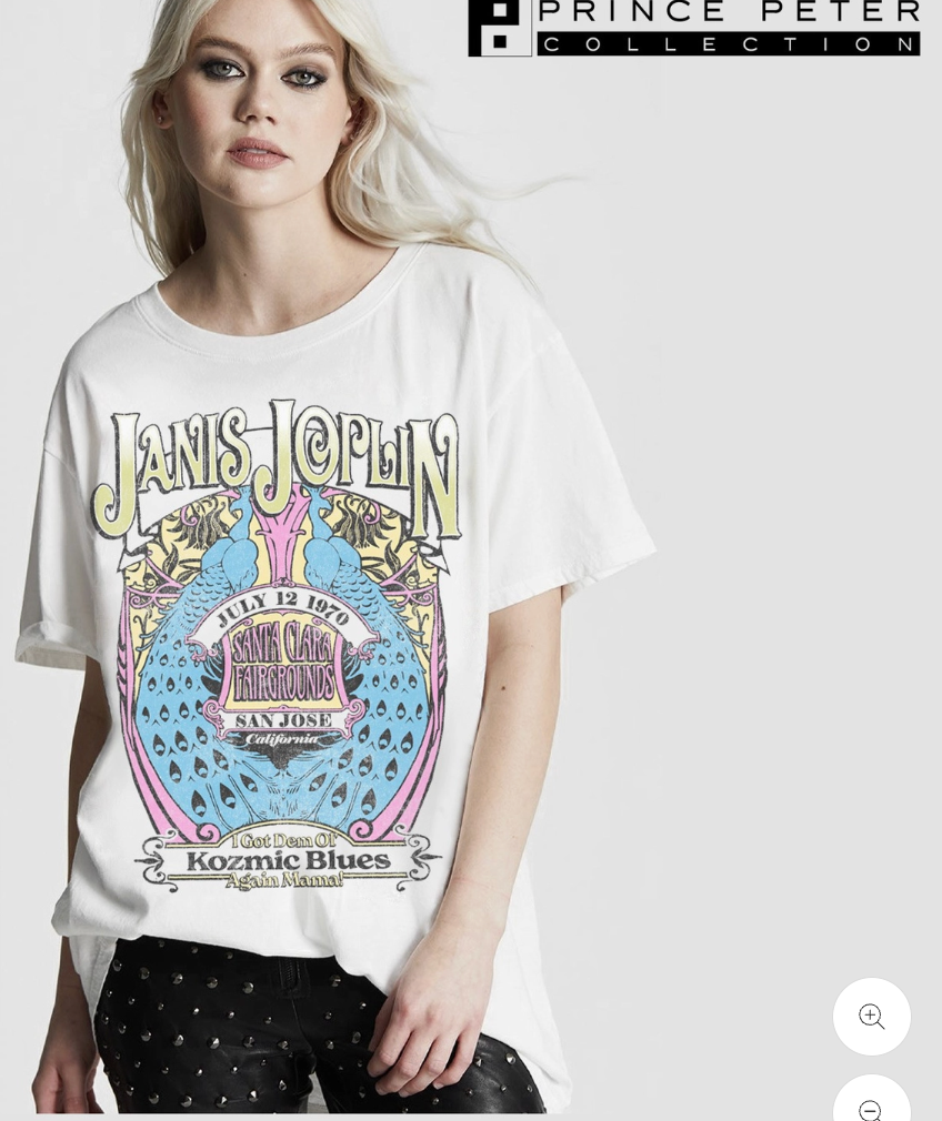 Janis Joplin Tshirt by Prince Peters