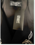 STRAIGHT TO HELL MENS  EMBROIDERED GABERDINE JACKET DeadStock