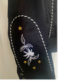 STRAIGHT TO HELL MENS  EMBROIDERED GABERDINE JACKET DeadStock