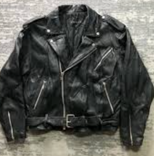 VINTAGE CAPRICCIO LEATHER MOTO JACKET 80's