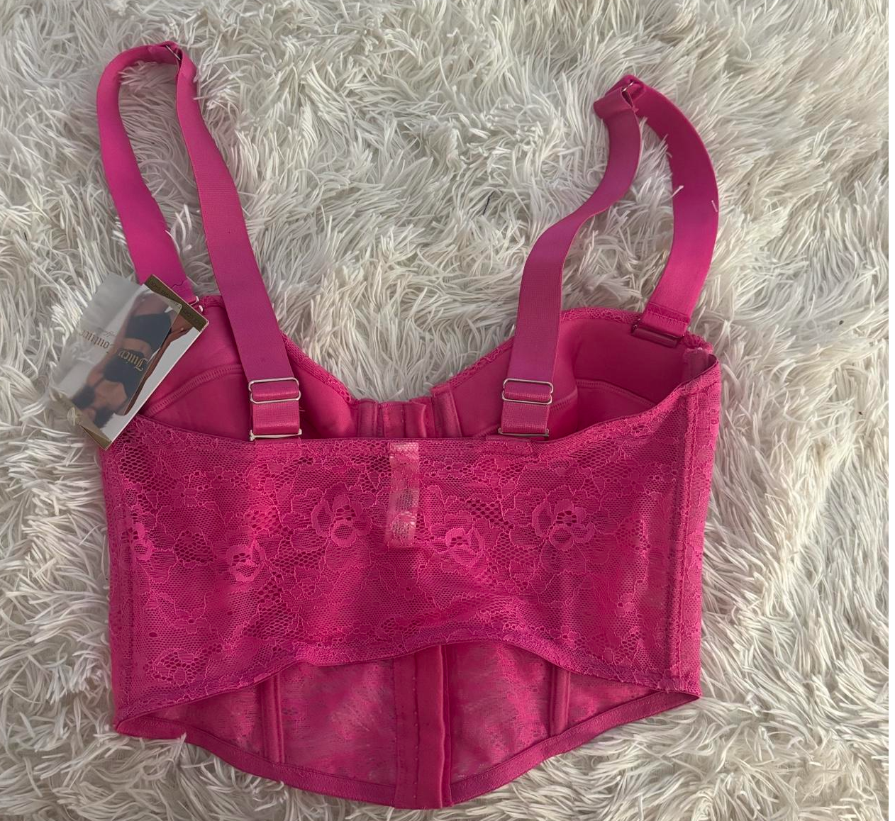 Juicy Couture Pink Corset NWT Deadstock