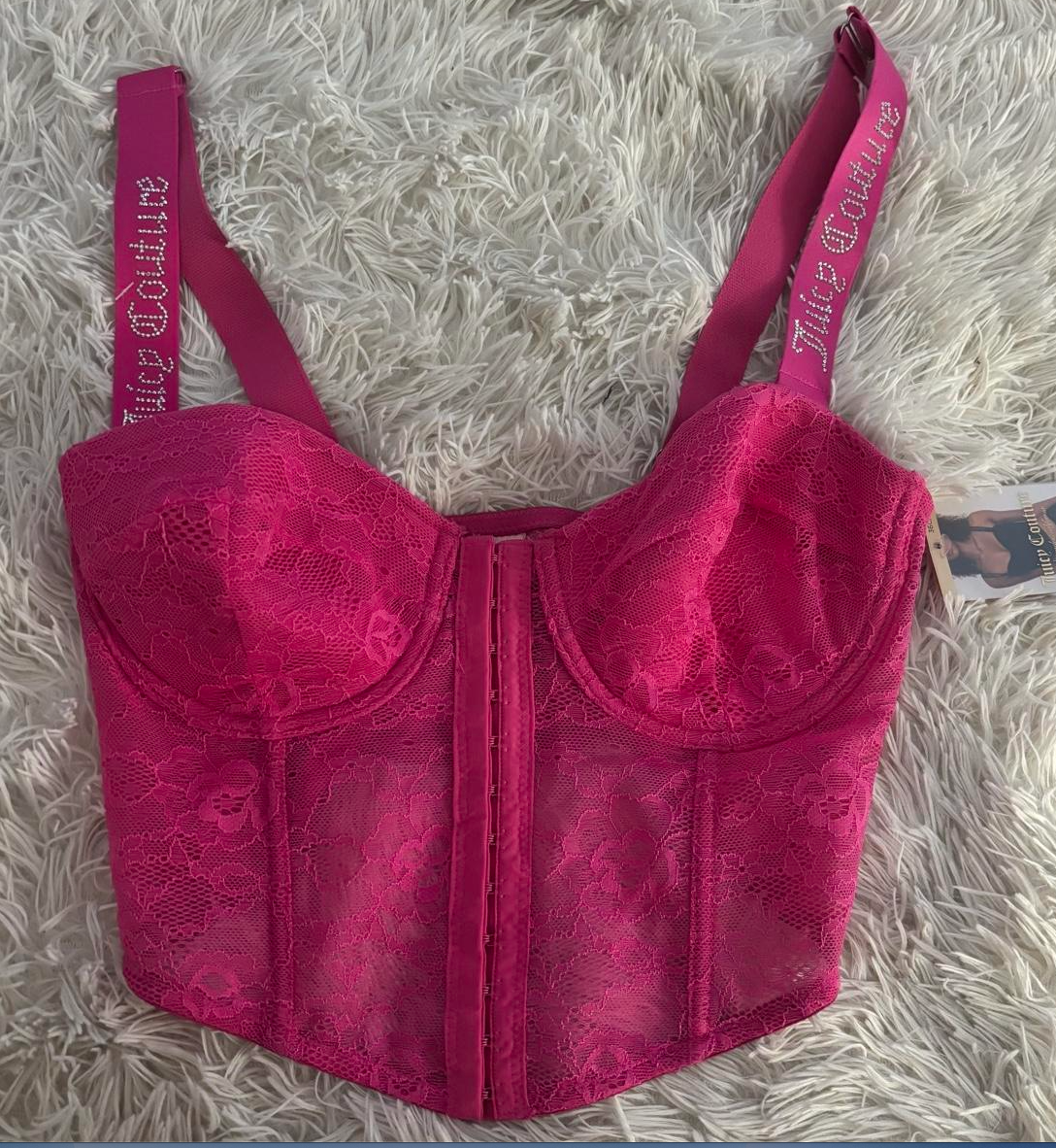 Juicy Couture Pink Corset NWT Deadstock