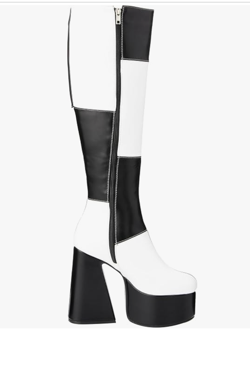 RETRO LAMODA RUNWAY PLATFORM BOOTS