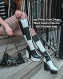 RETRO LAMODA RUNWAY PLATFORM BOOTS