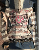 Y2K STRIPE WINGED HEART OFF THE SHOULDER TOP (COLOR OPTIONS)
