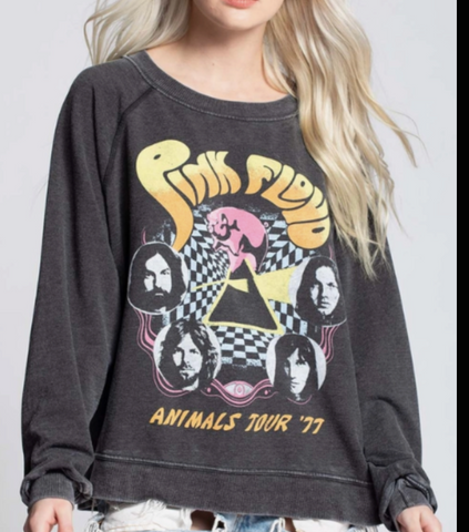 PINK FLOYD 1977 TOUR SWEATSRHIT Recycled Karma