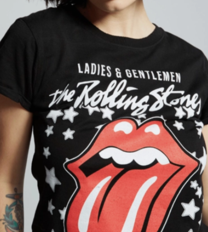 THE ROLLING STONES STARS Graphic Tshirt