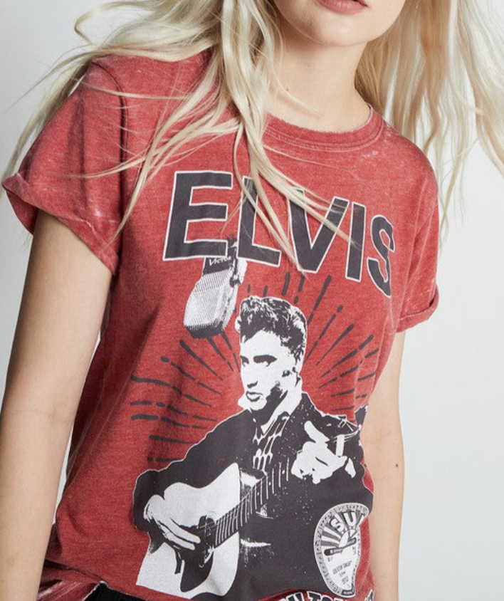 ELVIS: Sun Records X Elvis Burnout Tee