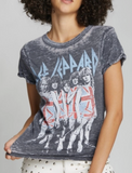 DEF LEPPARD 1977 MINERAL WASH TSHIRT