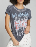 DEF LEPPARD 1977 MINERAL WASH TSHIRT