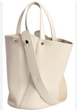 GENUINE LEATHER PEARL BUCKET BAG