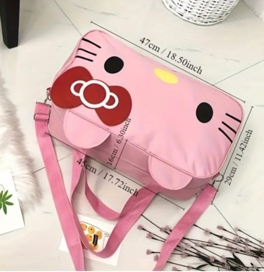 Hello Kitty Large Travel Bag (COLOR OPTIONS)