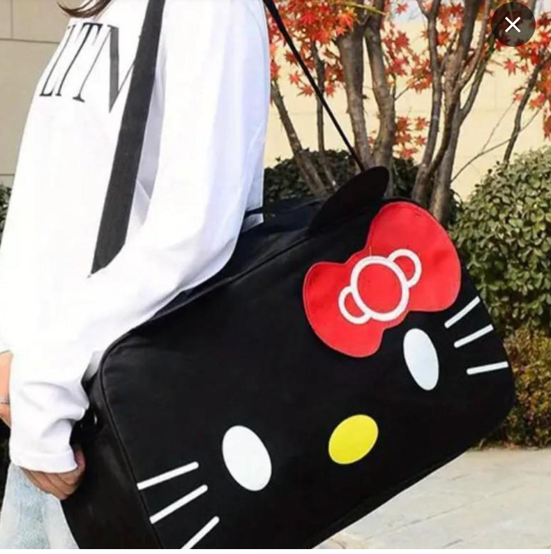 Hello Kitty Large Travel Bag (COLOR OPTIONS)